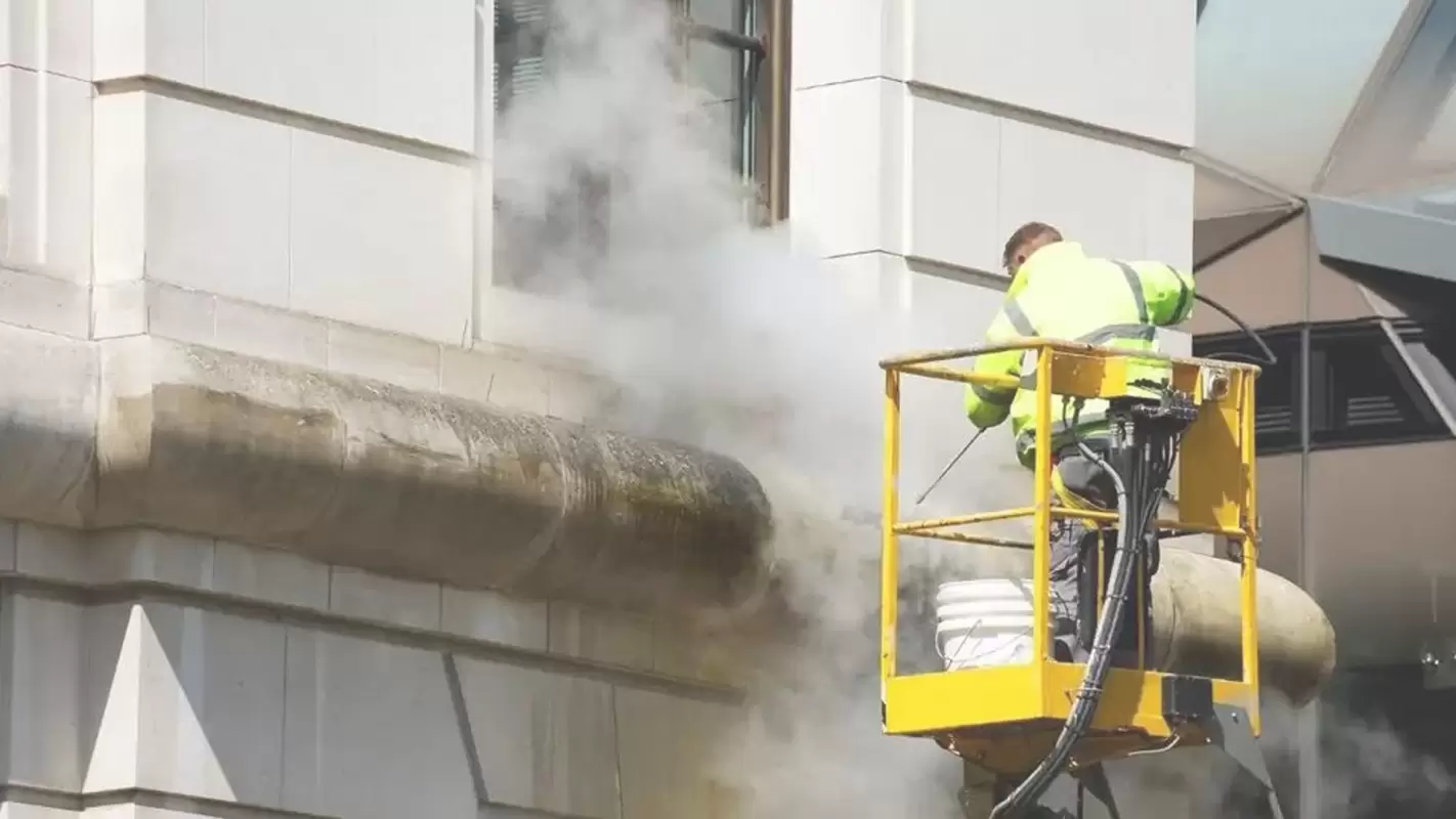 Keep Your Office Away from Dirt by Commercial Power Washing!