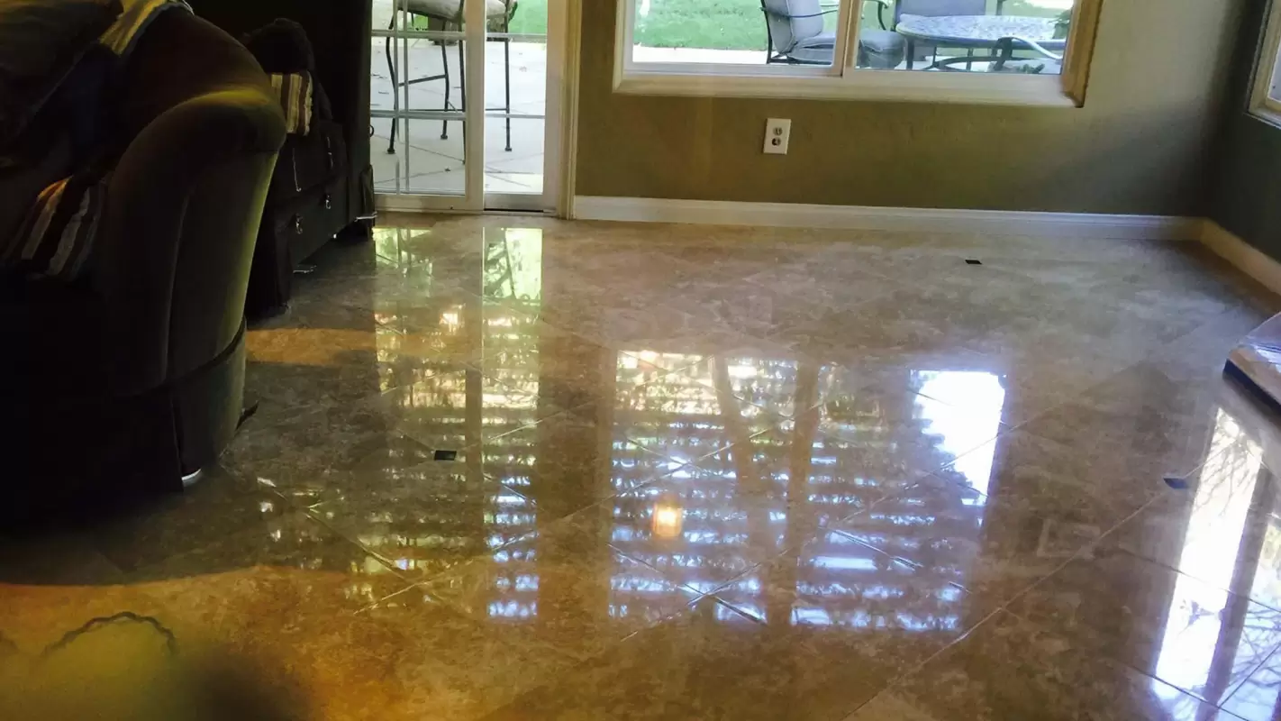 Natural Stone Restoration & Polishing to Restore the Cracked & Uneven Spaces! in Irvine, CA