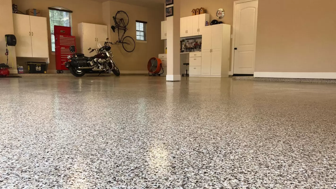 We Offer Garage Floor Flakes in Different Colors, Styles, and Designs