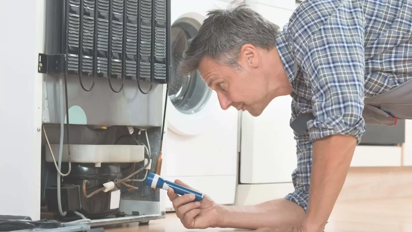 Don’t toss it out, first hear our refrigerator repair cost! in Bowie, MD