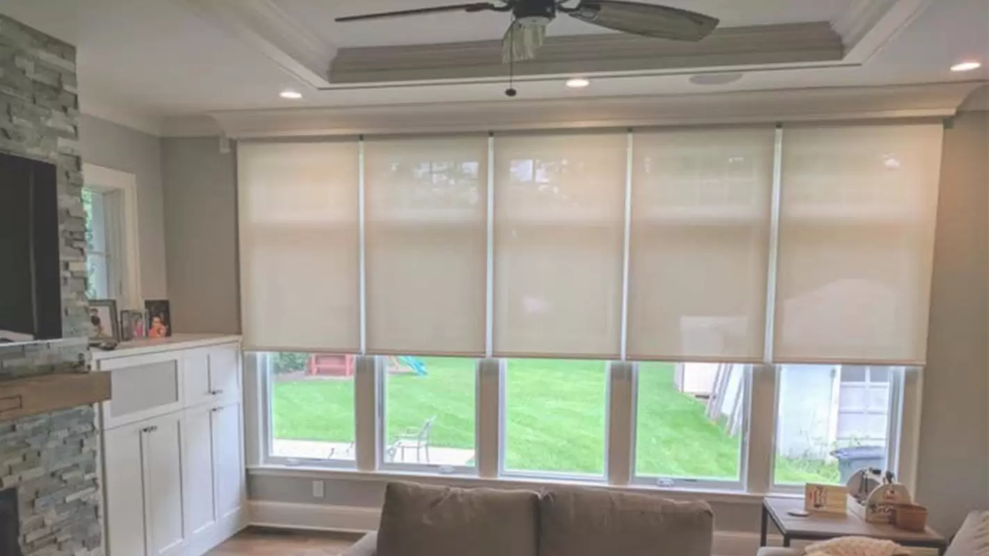Trendy Modern Window Coverings Protecting You from UV Rays in Short Hills, NJ
