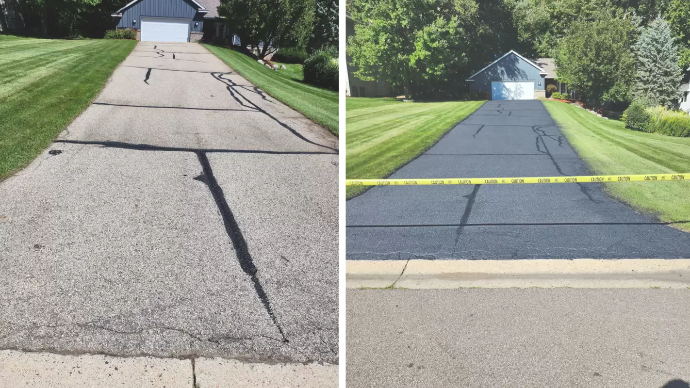 Driveway Sealcoating for the best Driveway Repair