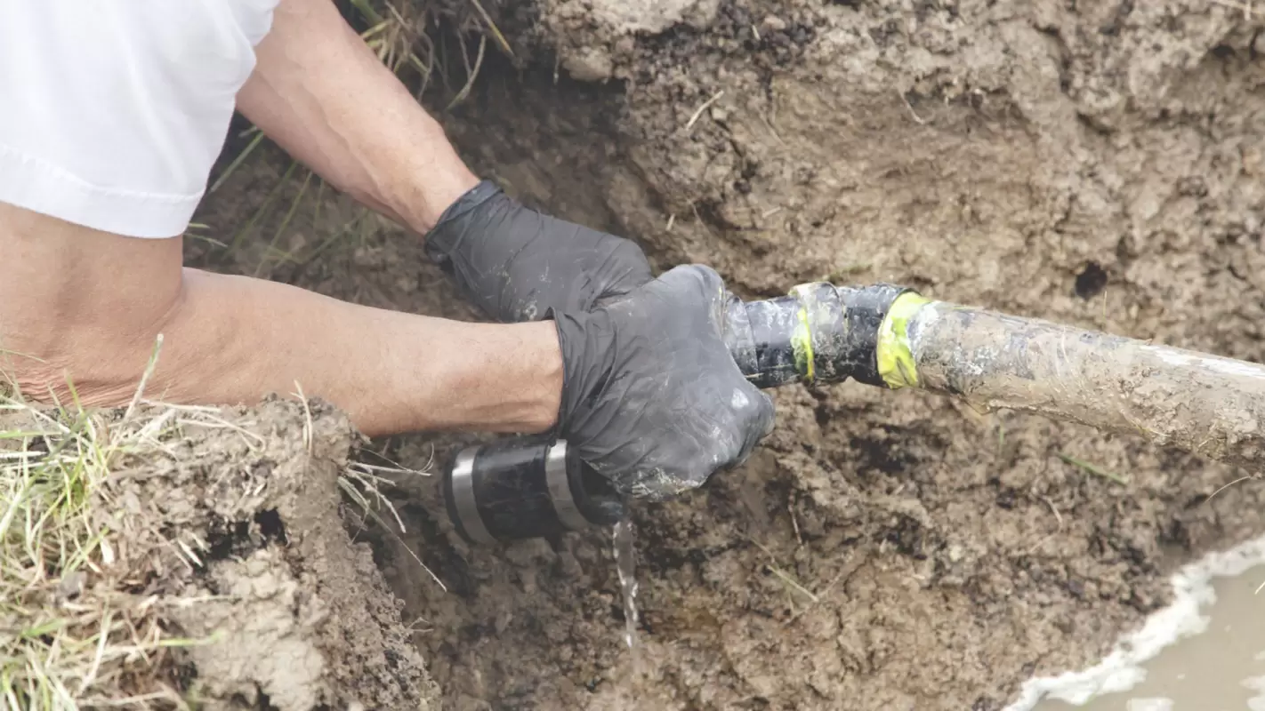 We’re the Best Plumbers You Can Trust for Underground Water Line Repair