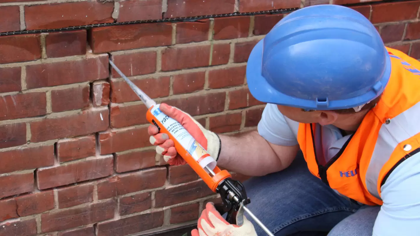 Masonry Crack Repair – Brick, Fireplace, Block Wall, We Cater All!