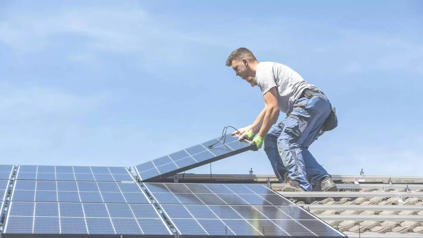 Roof-Mounted Solar Panel Installation in Summerville, SC