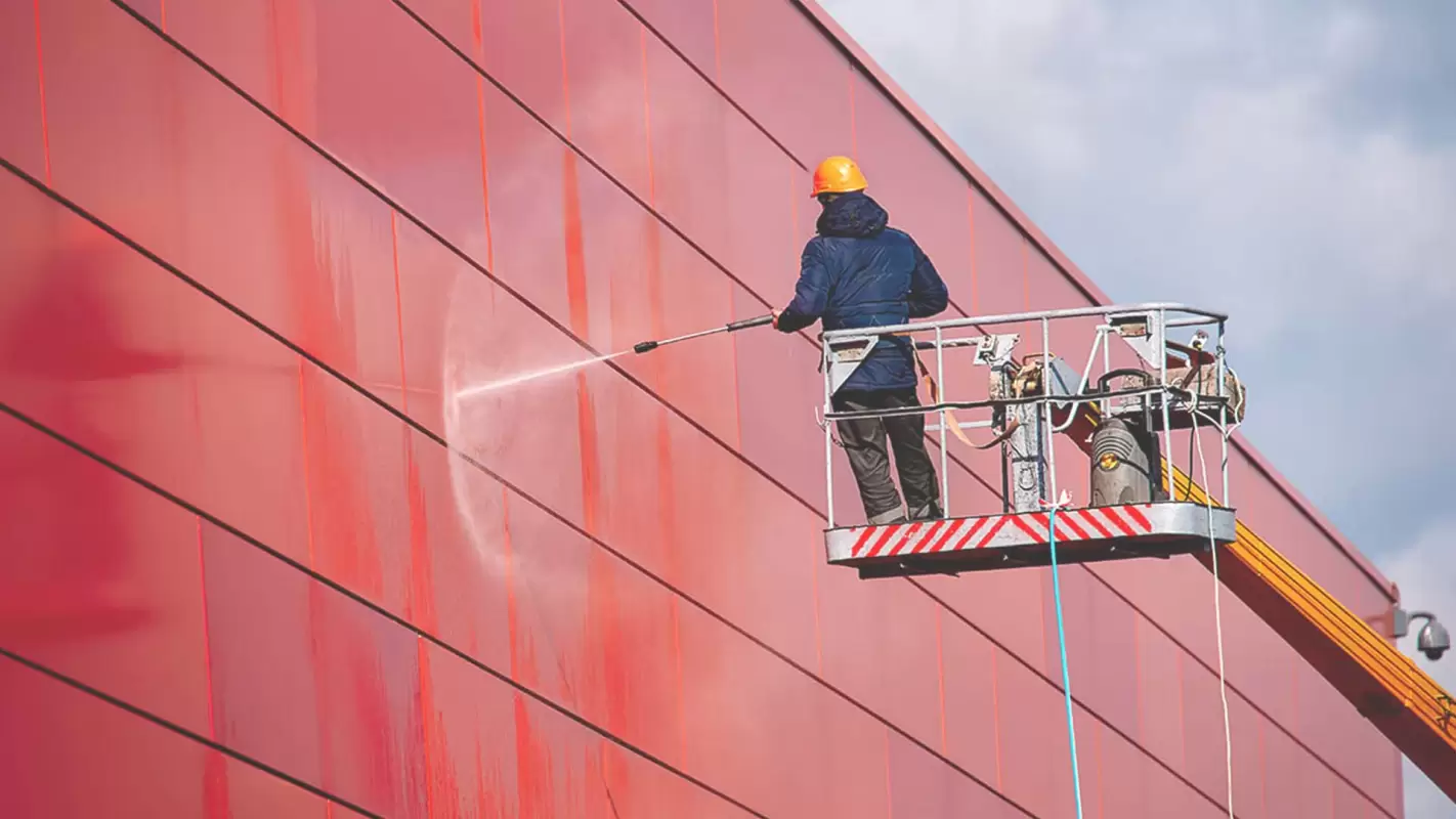 Make Your Office Cleaner with Our Commercial Pressure Washing