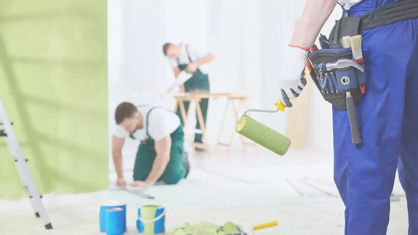 Residential Painting Contractors to Paint Everything at Your Home Beautifully!