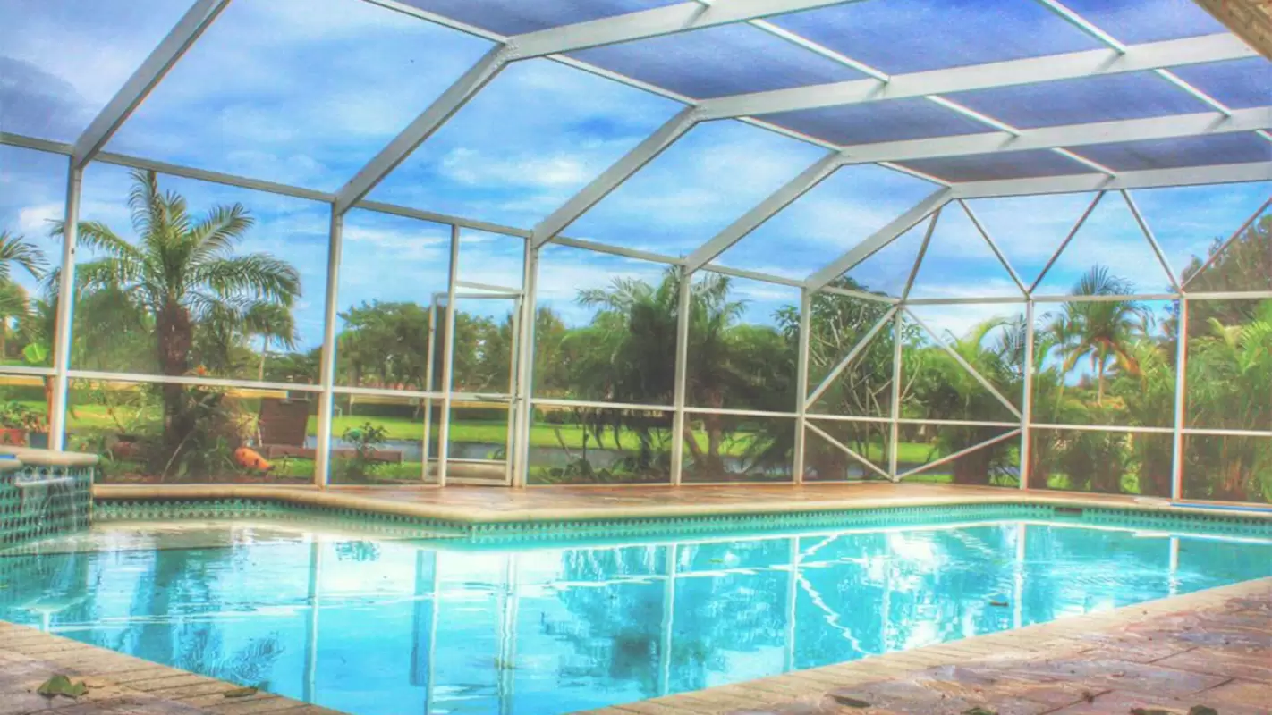 Reliable Pool Enclosure Repair Services!