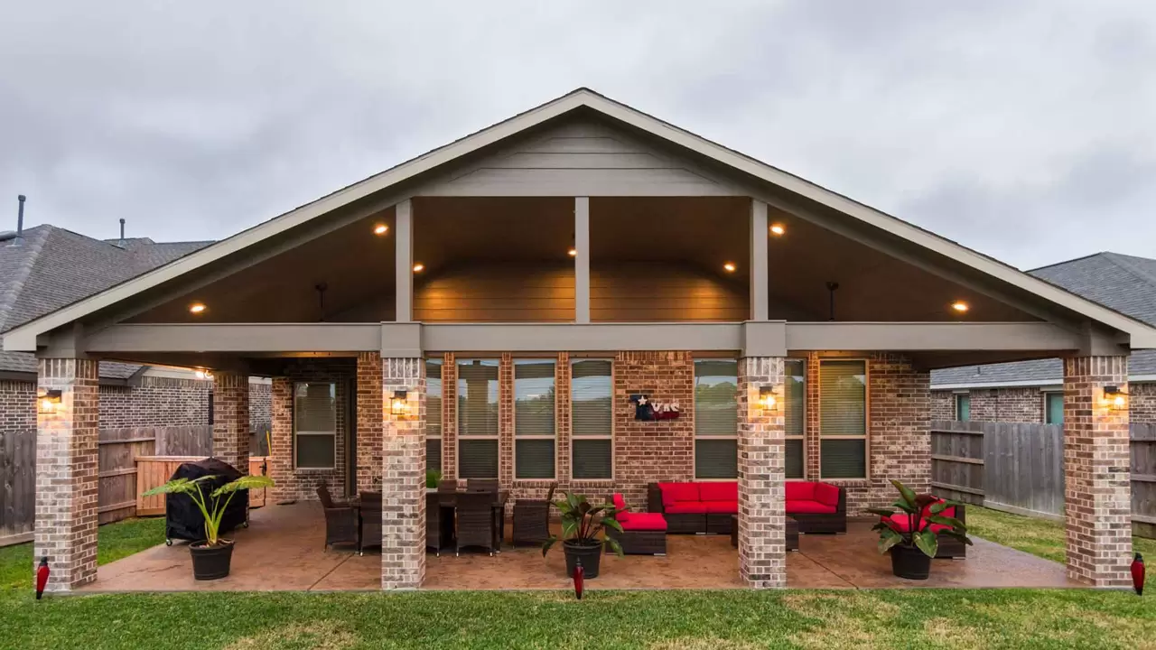Unwind in Your Covered Patio Haven
