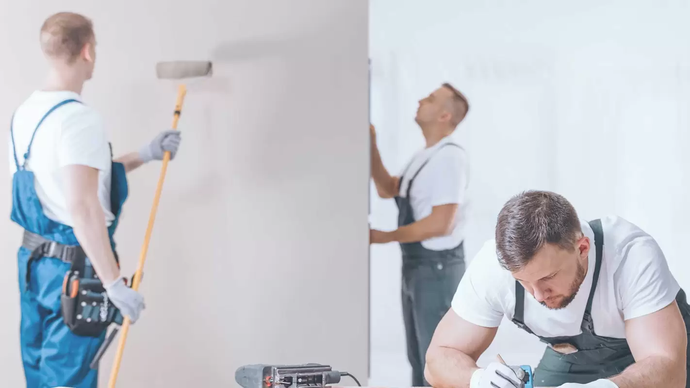 Our Interior Painters Deliver High-Quality Painting Finishes