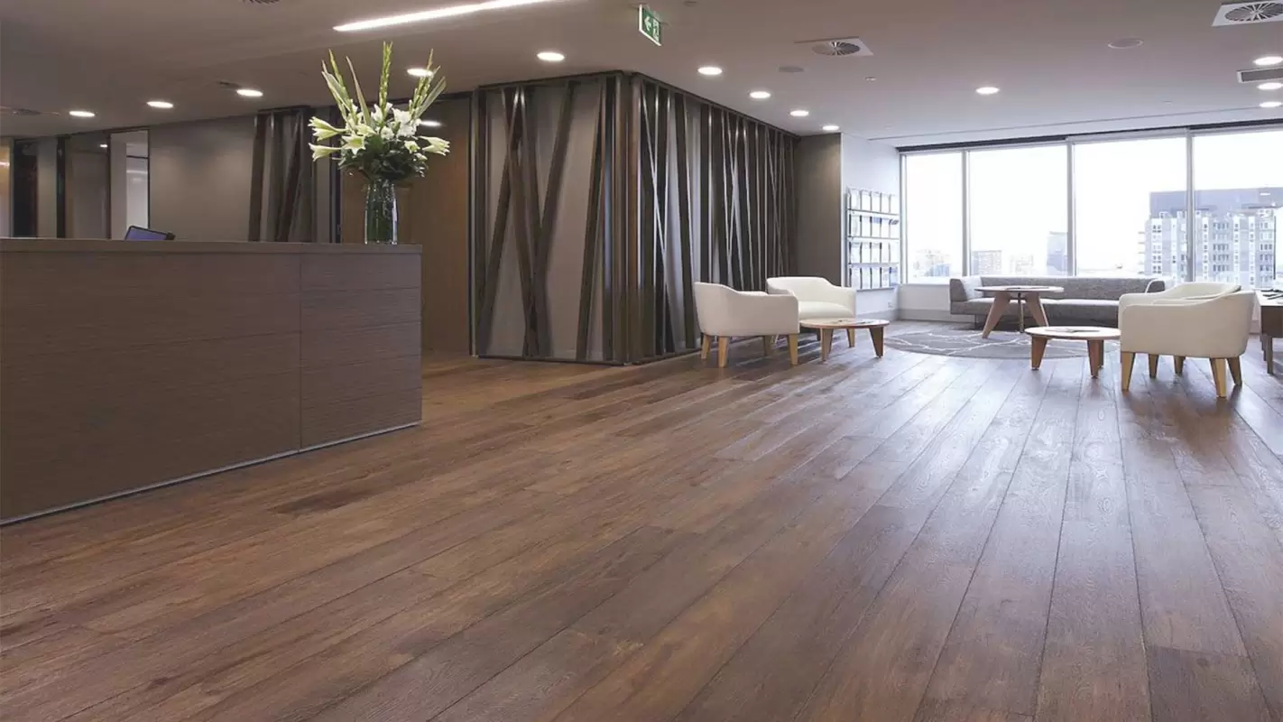 Commercial Hardwood Floors That Shine