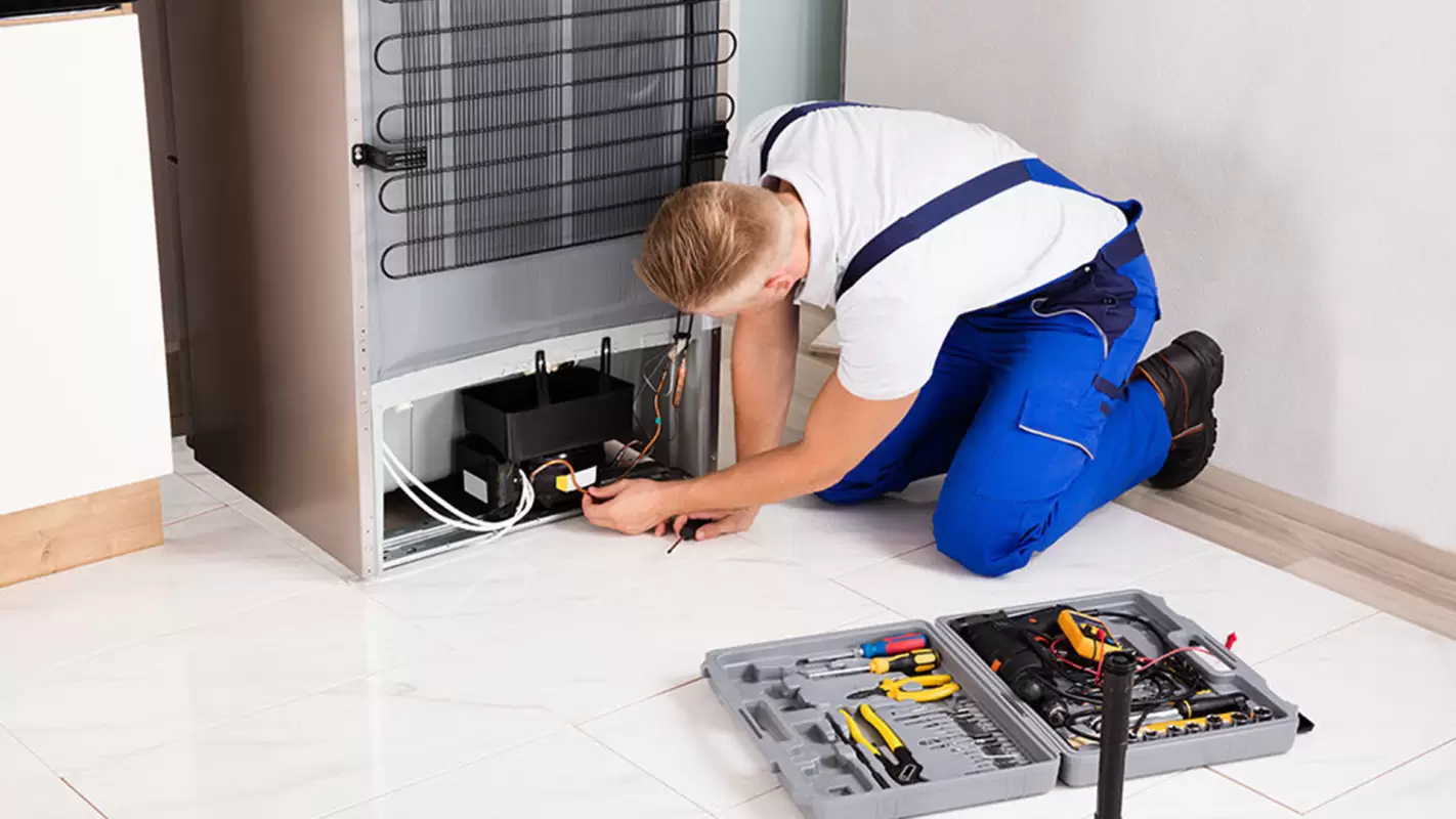Our Refrigerator Repair Specialists Know the Drill!