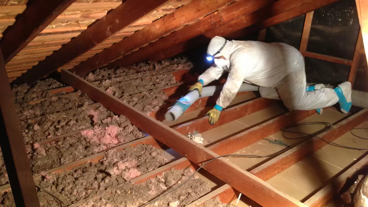 Hire Our Insulation Removal Company to Get Rid of Damaged Insulation in Houston, TX