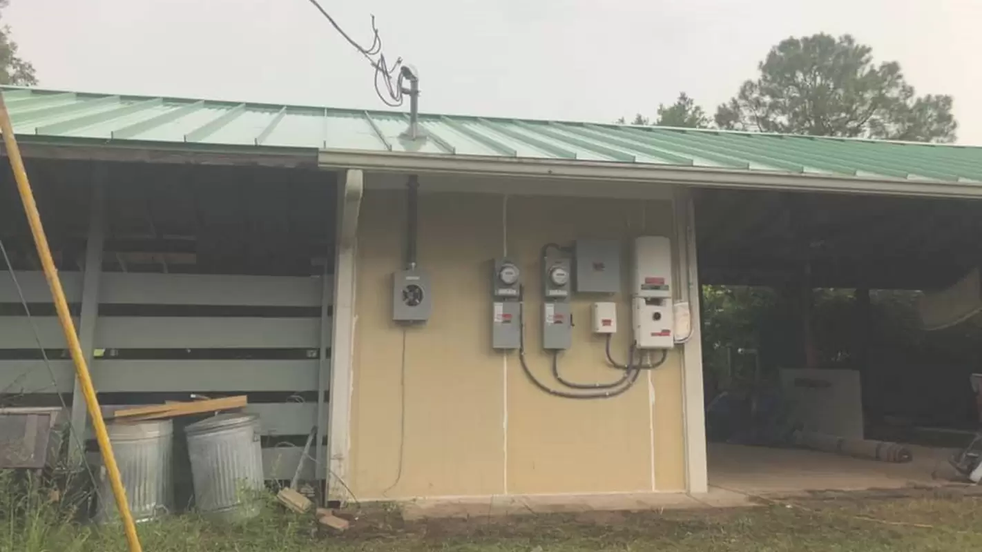Commercial electric contractors are in town!