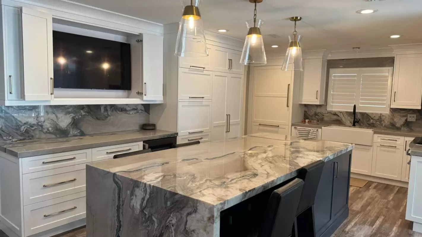 Modern Kitchen Remodeling that Prioritizes Safety & Convenience! in Tustin, CA