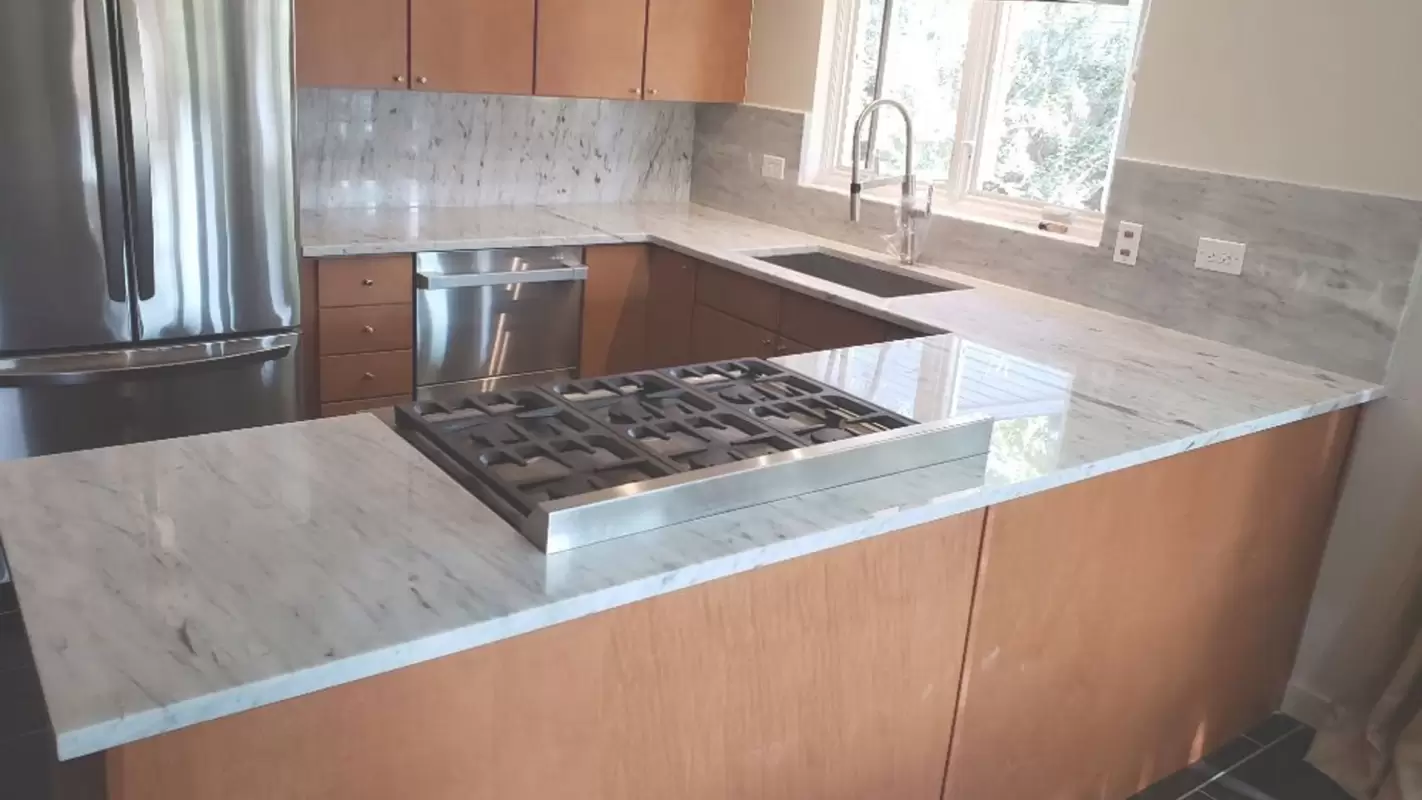 Our Custom Countertop Installation Elevates Aesthetics of Your Home