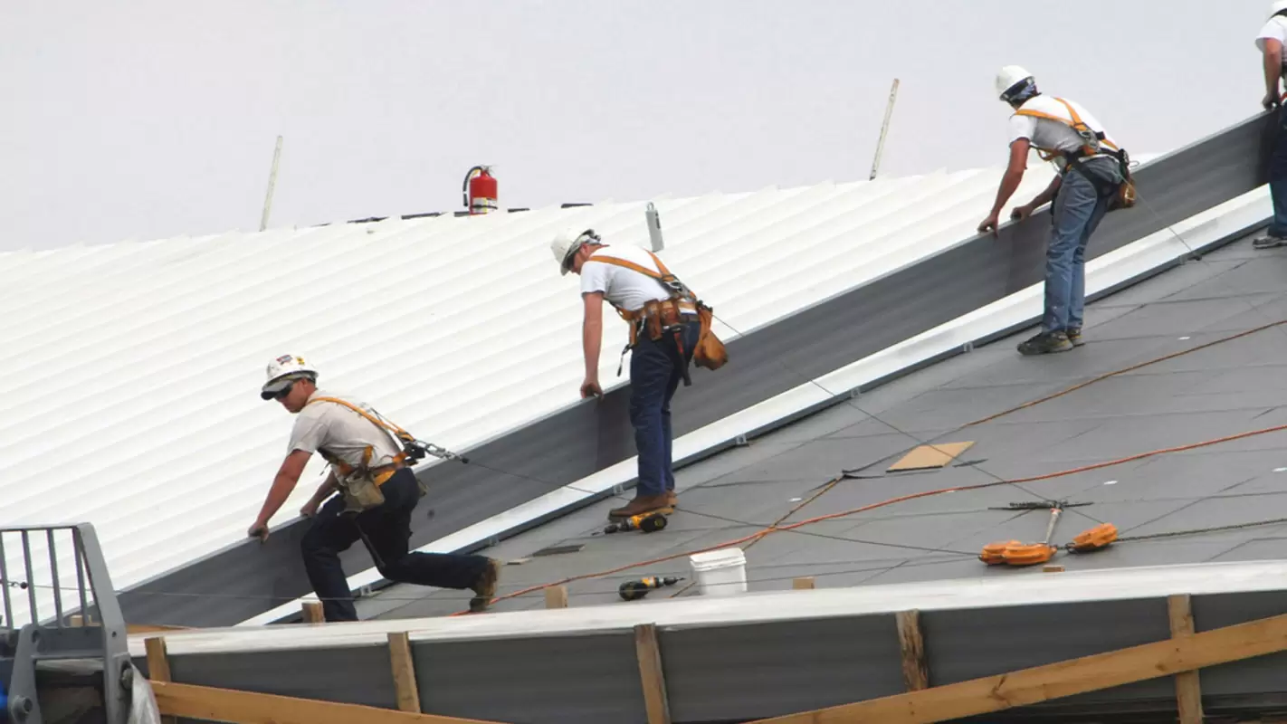 Commercial roofing company at its best