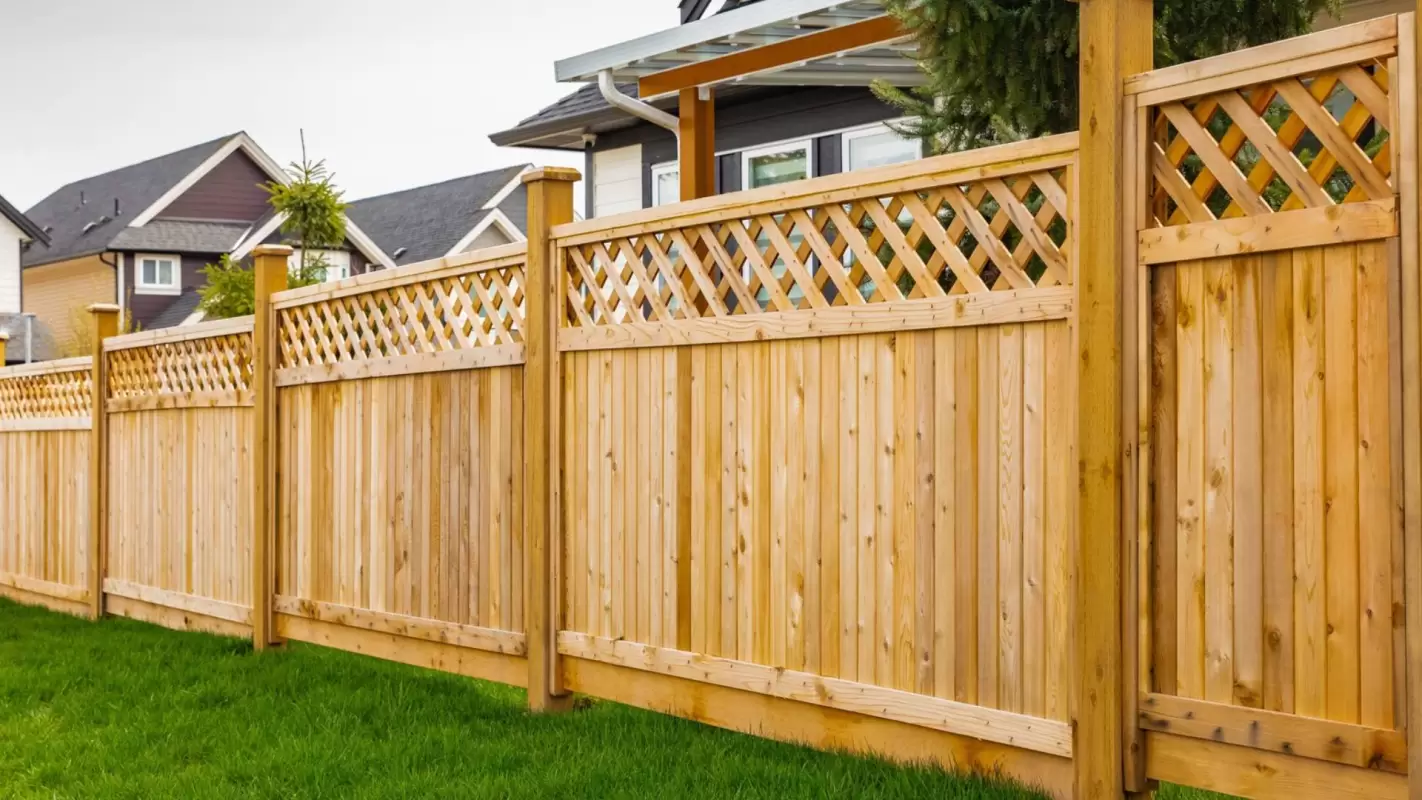 Trust Us for the Best Wood Fence Repair Services