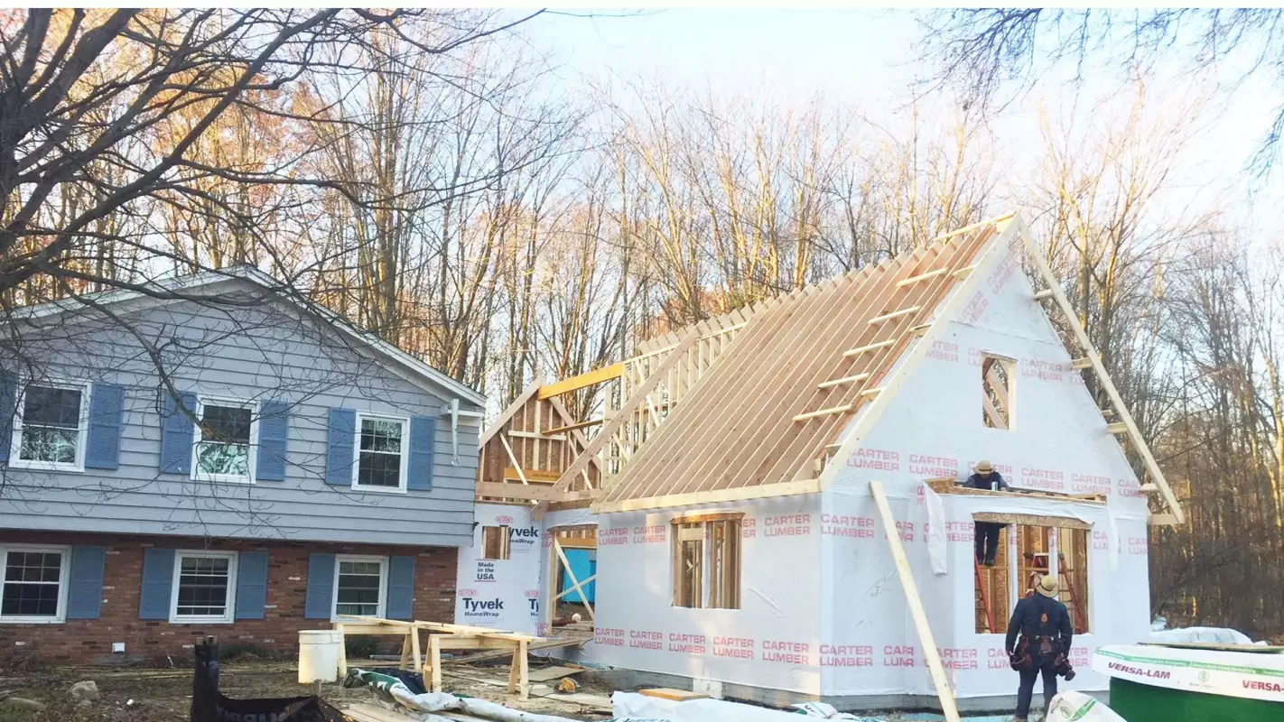 Add value to your home, hire a Home Addition Contractor!