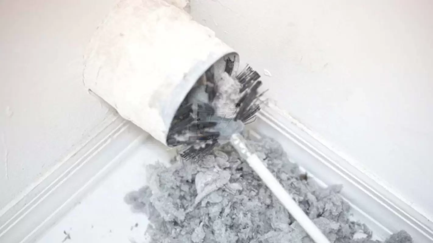 Dryer vent cleaning service with modern tools and equipment!