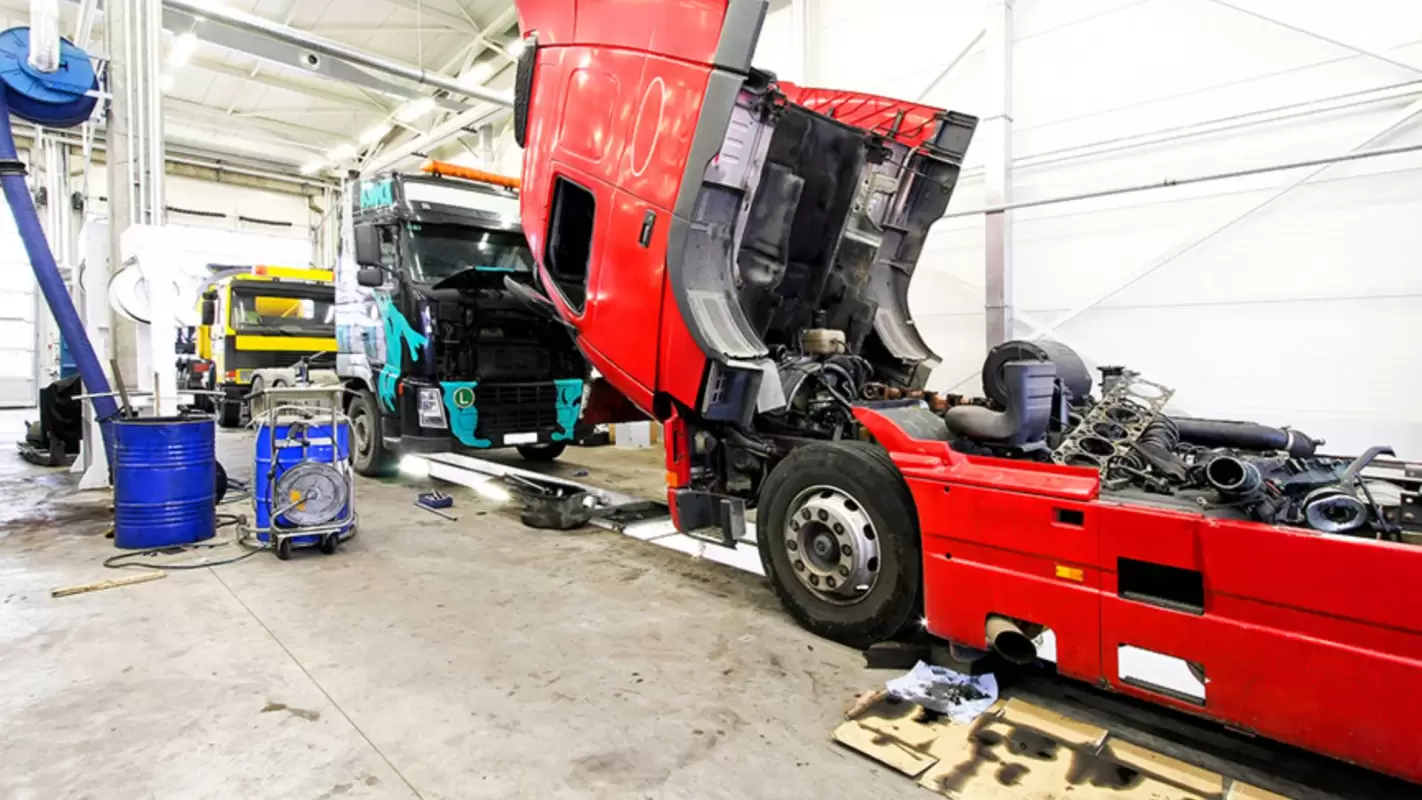 Semi Truck Maintenance Ensuring Proper Lubrication & Cooling!