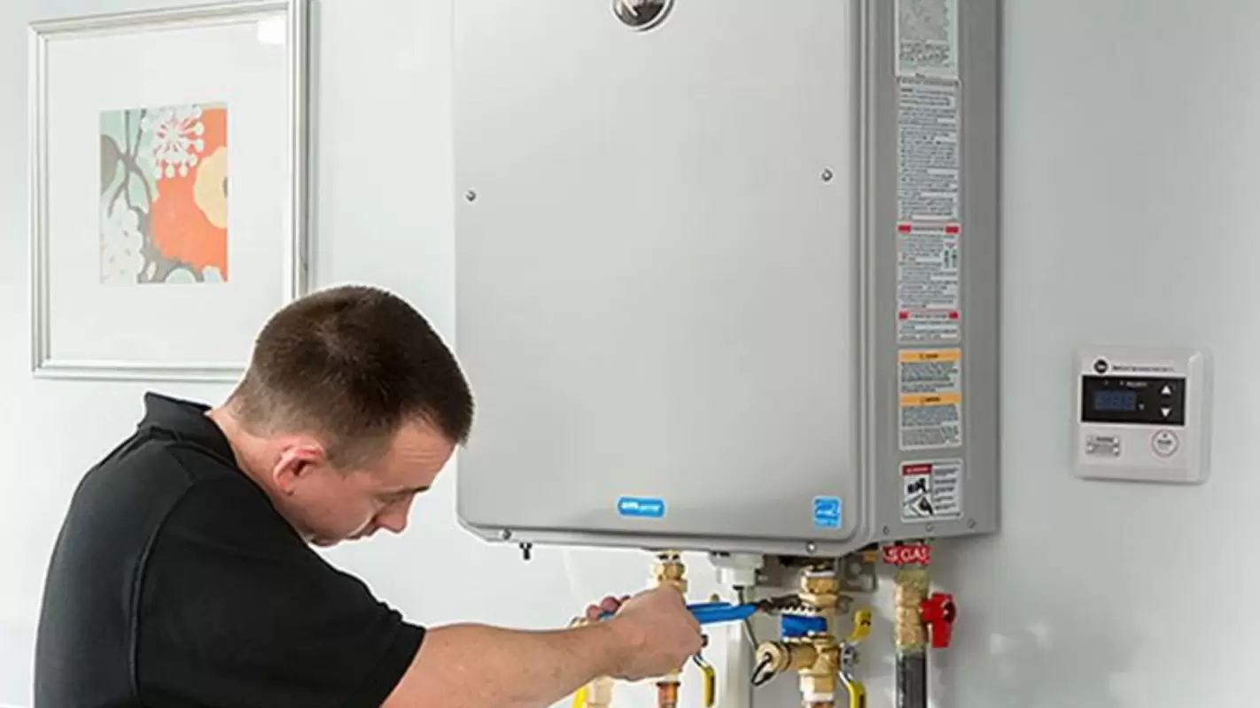 High-quality tankless water heater replacement