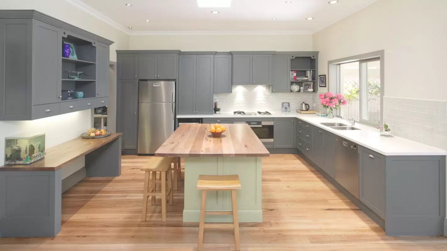 From Drab to Fab - Modern Kitchen Remodel Services!