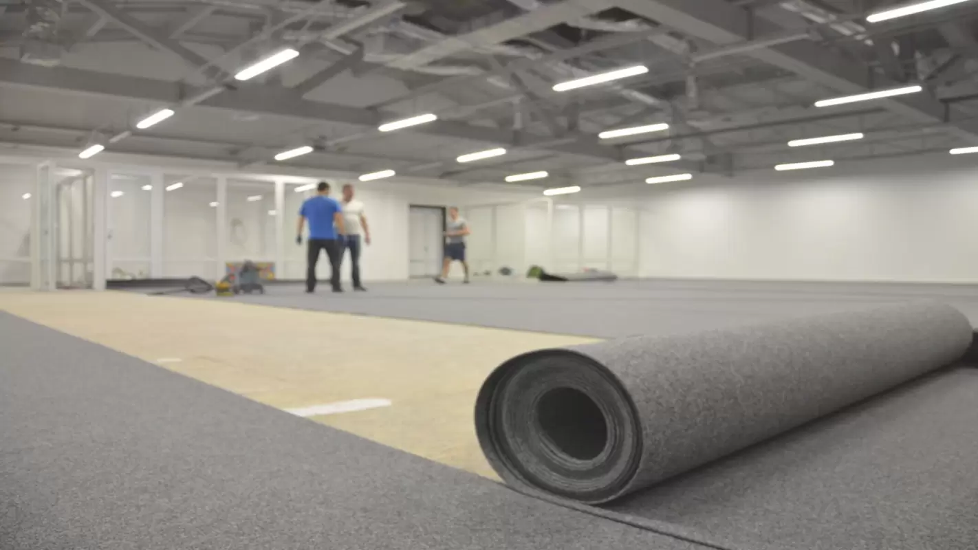 We Provide flawless Commercial Carpet Installation Services