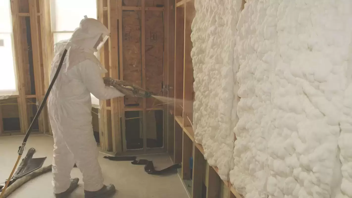 Avoid moisture with spray foam insulation