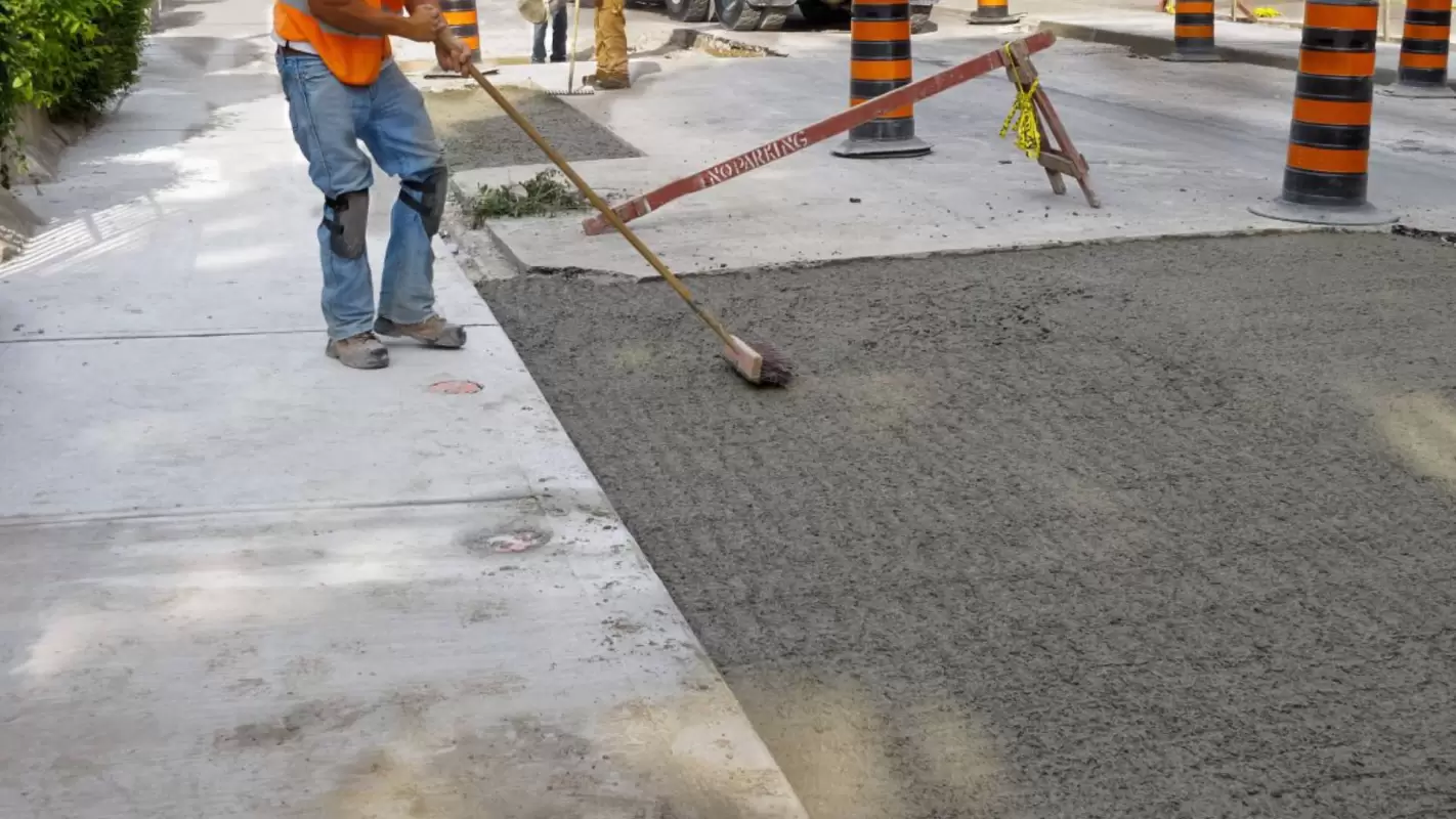 Professional residential concrete contractors!
