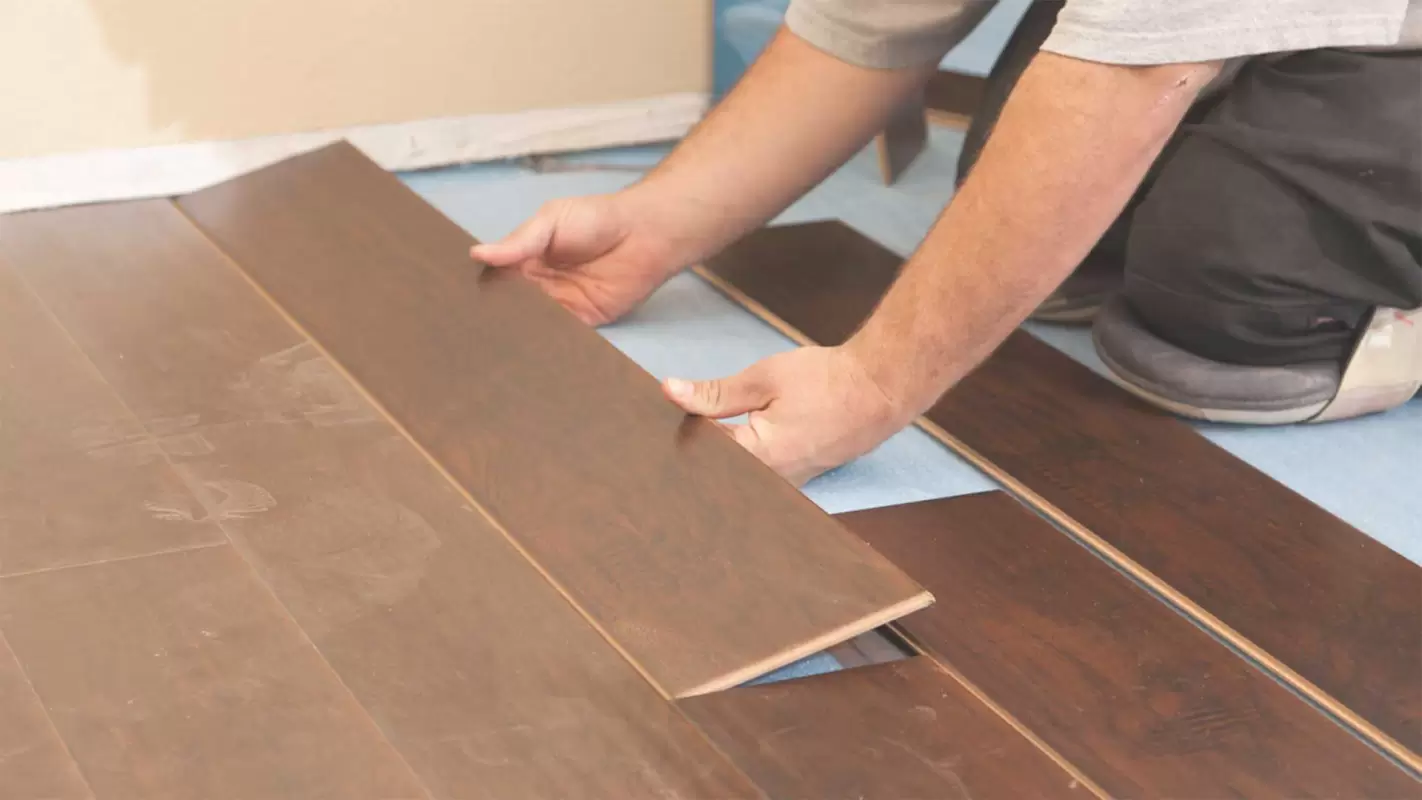 No gaps in between with trusted wood flooring contractors