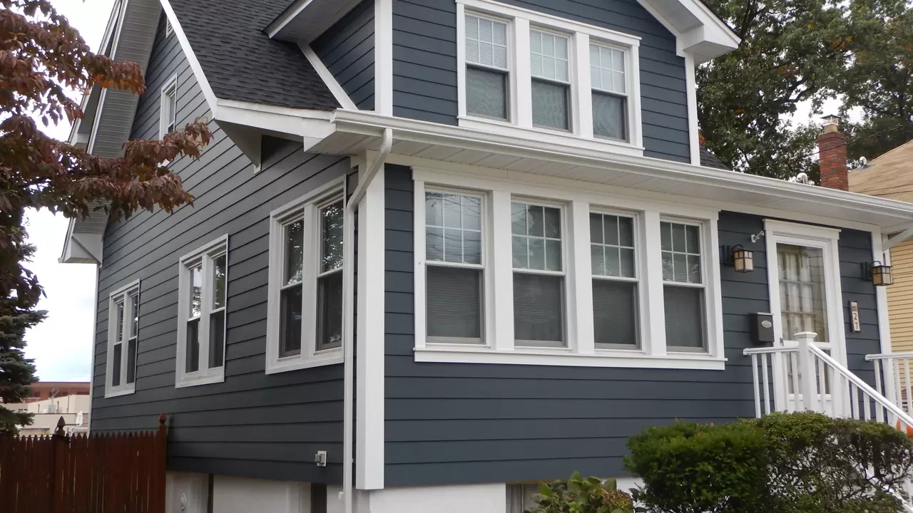 Resistant James Hardie siding enhances the home’s curb appeal!