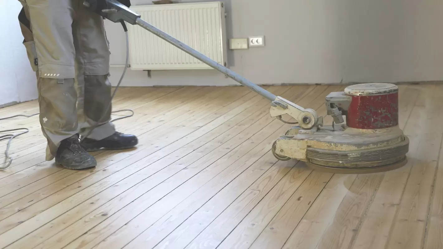 We are The Best Hardwood Floor Sanding Services Provider in the Area!