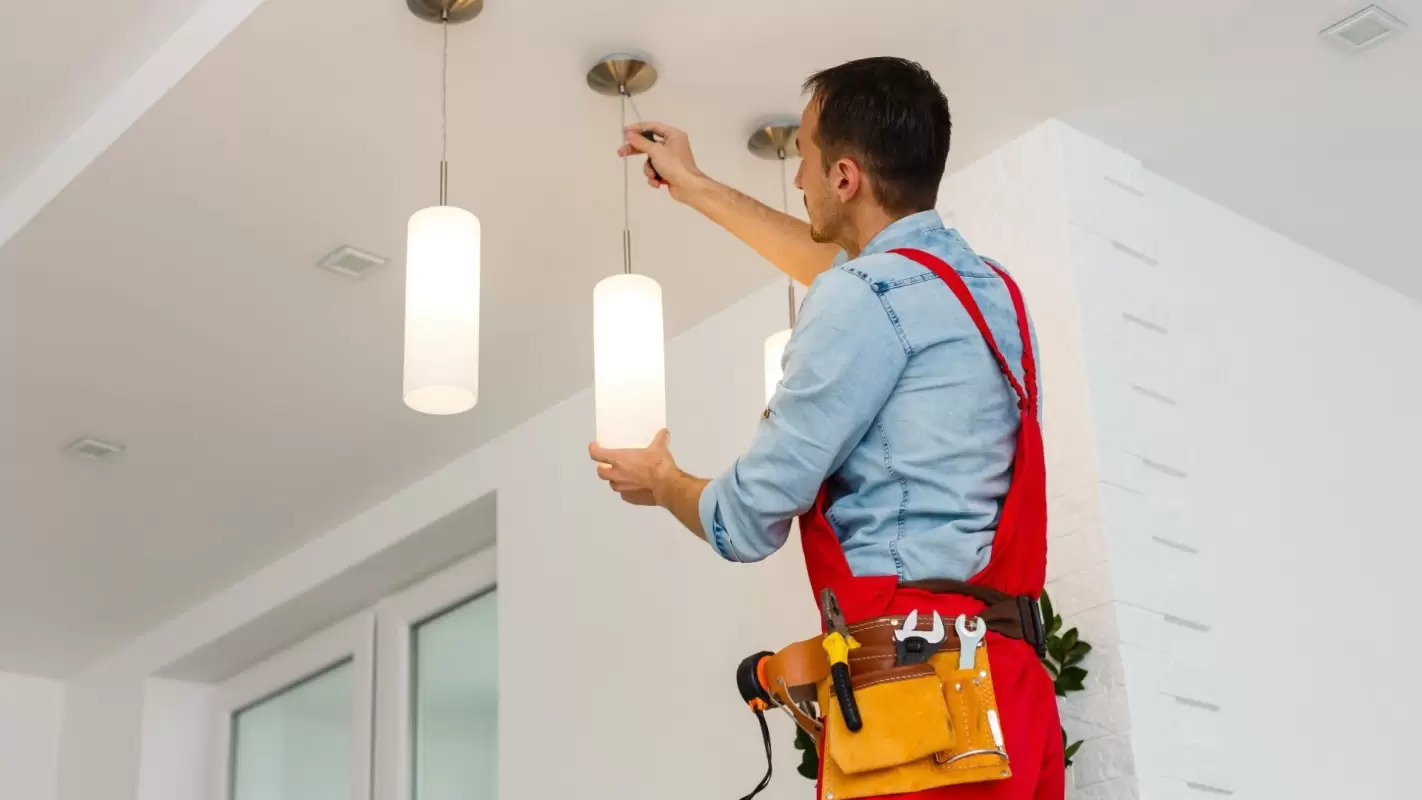 We’re the Most Dependable when it Comes to Light Fixture Installation