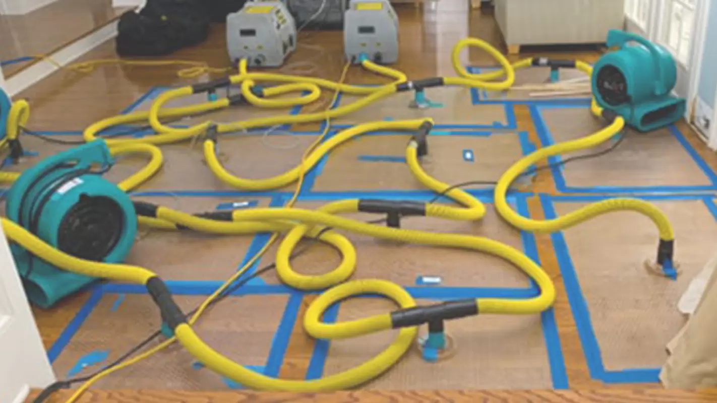 The need to get water damage restoration services as soon as possible.