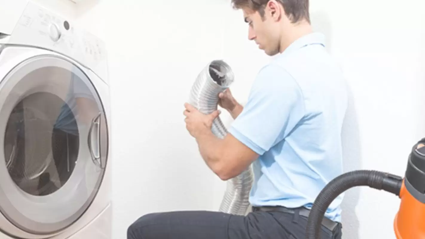 Ensure your home's safety with professional dryer vent cleaning.