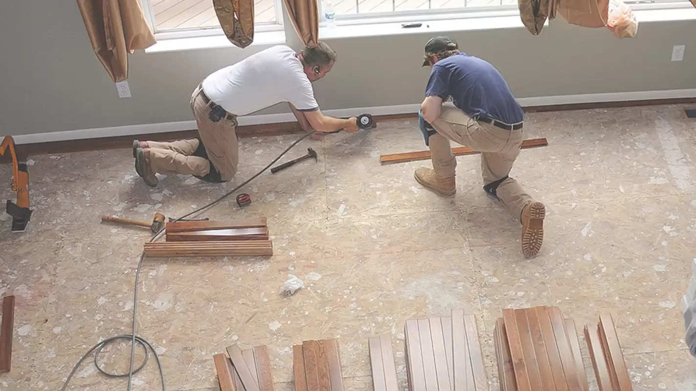 Elevate your Home’s Grace Through Our Flooring contractors’ services
