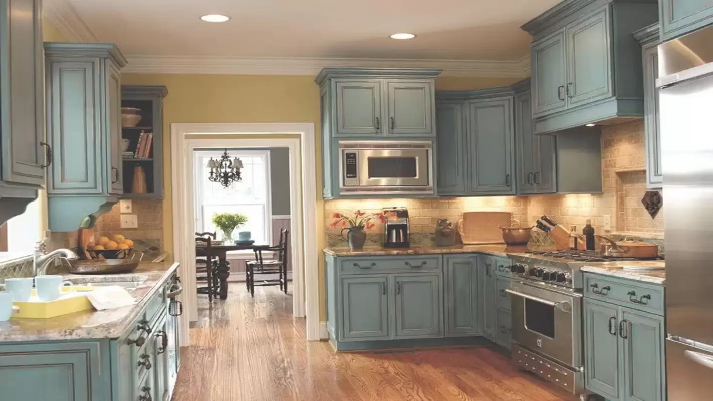 End Your Search for “Cabinet Painting Near Me” with Us