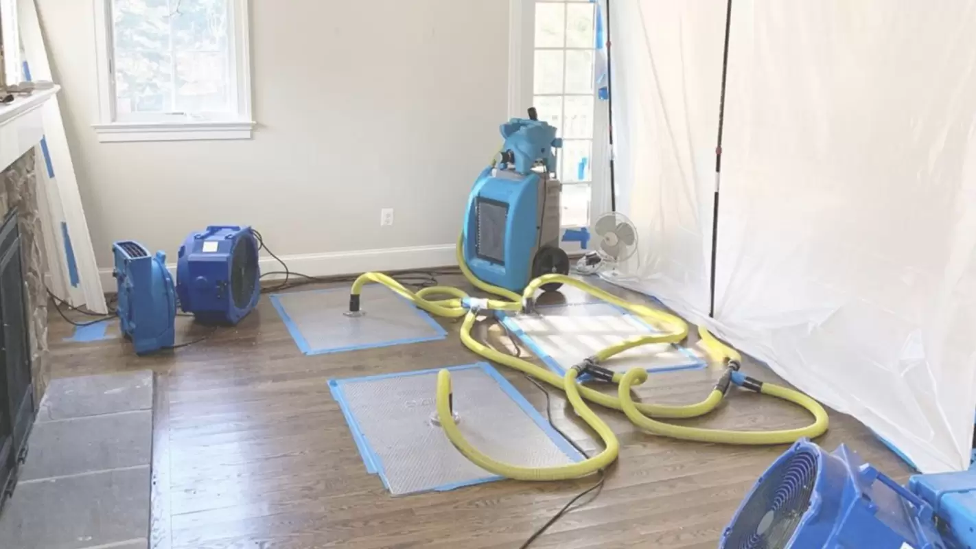 Our Water Damage Restoration Water Extraction Will Restore Your Space