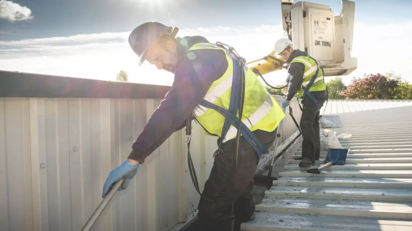 Commercial Gutter Cleaning Professionals at Your Service!