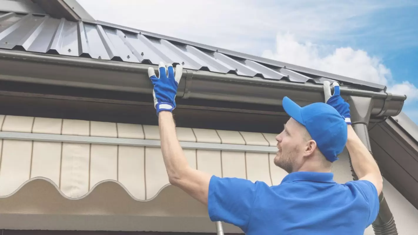 Count on us for reliable gutter maintenance services!