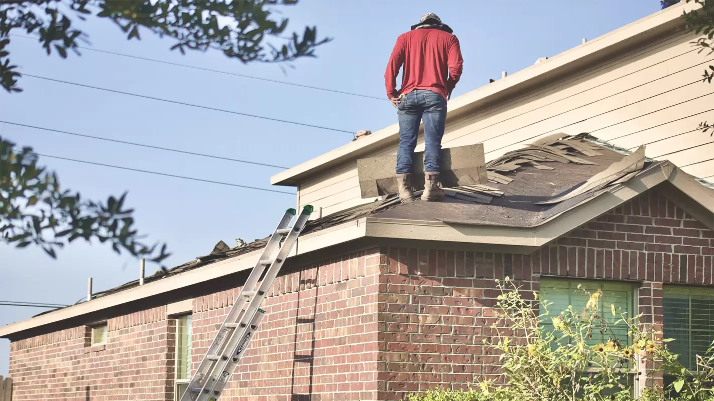 Regular roof maintenance service!