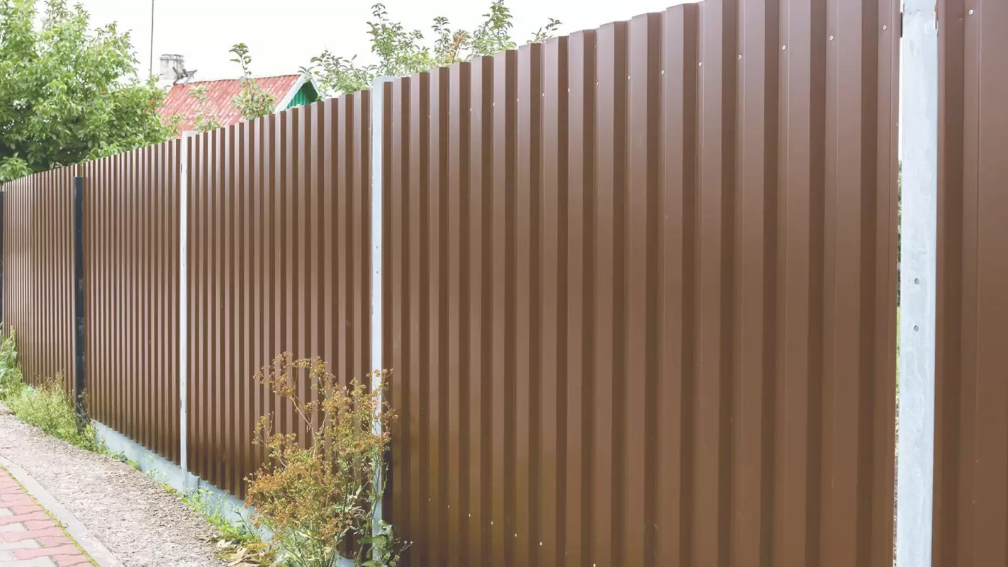 Get fence installation services from experienced professionals.