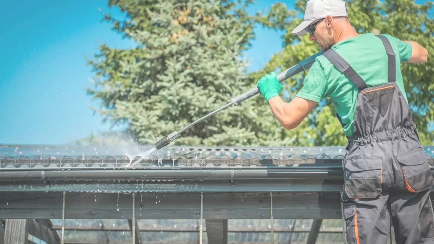 Experience Seamless Flow with Our Gutter Pressure Washing Specialists