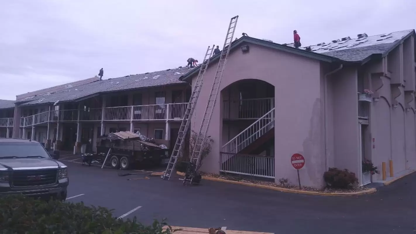 Easy Commercial Roof Restoration is a few steps away