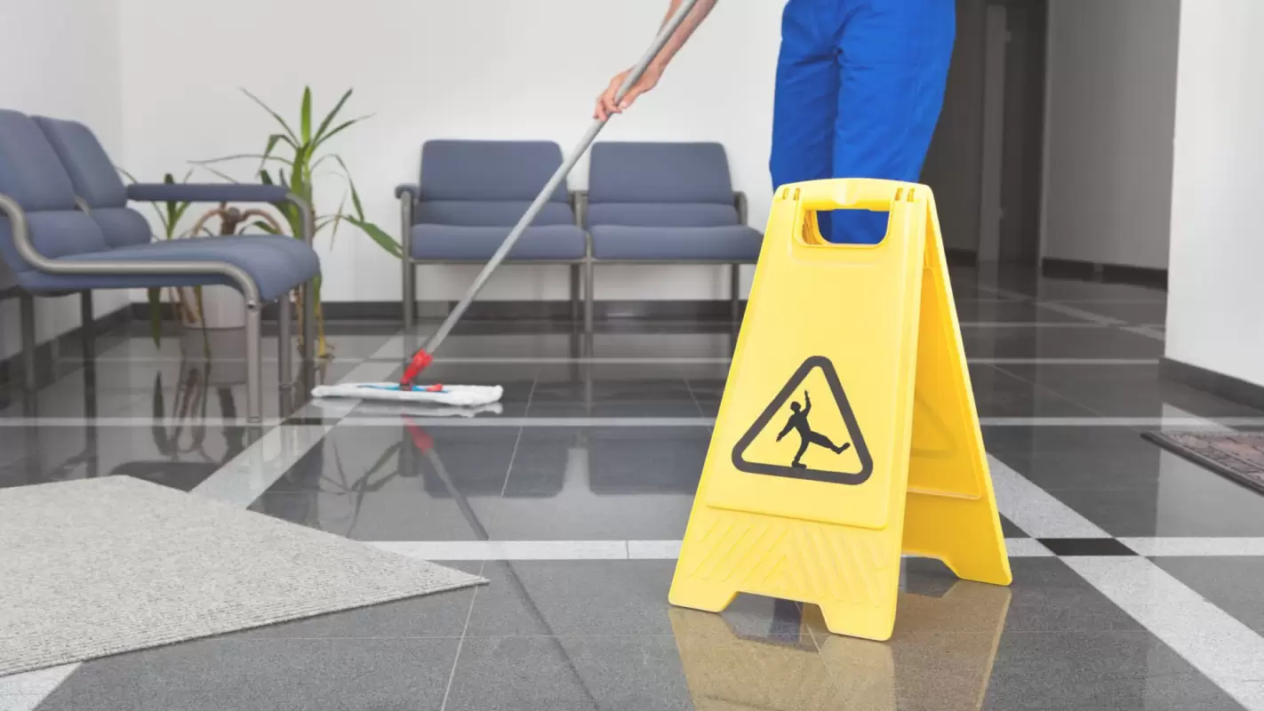 Get a pristine working place with our Commercial Janitorial Cleaning Services