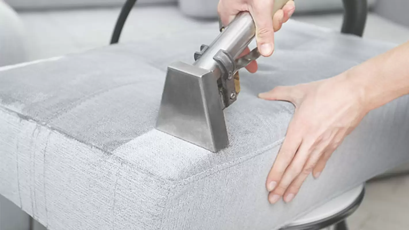 Remove all the dust with our deep upholstery cleaning