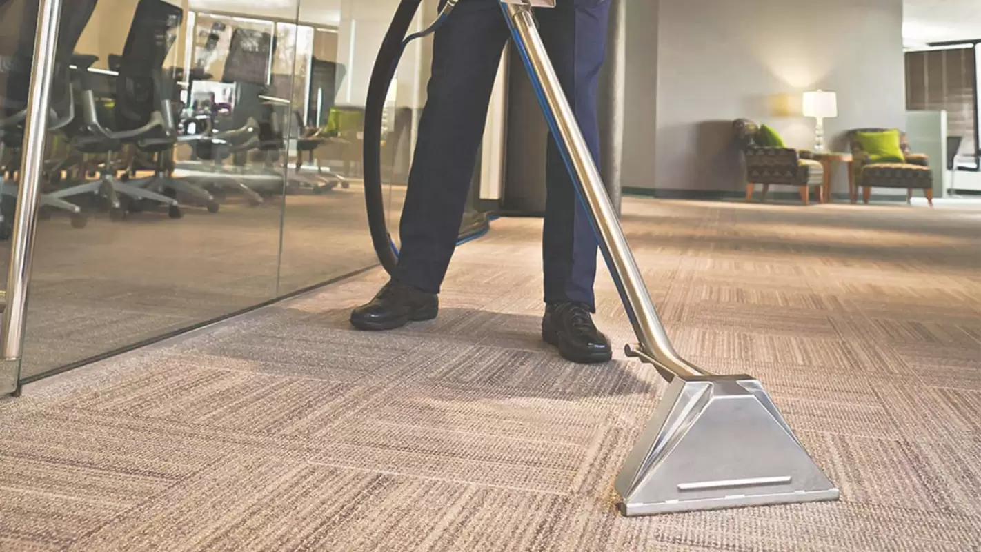 Office carpet cleaning is now at your service