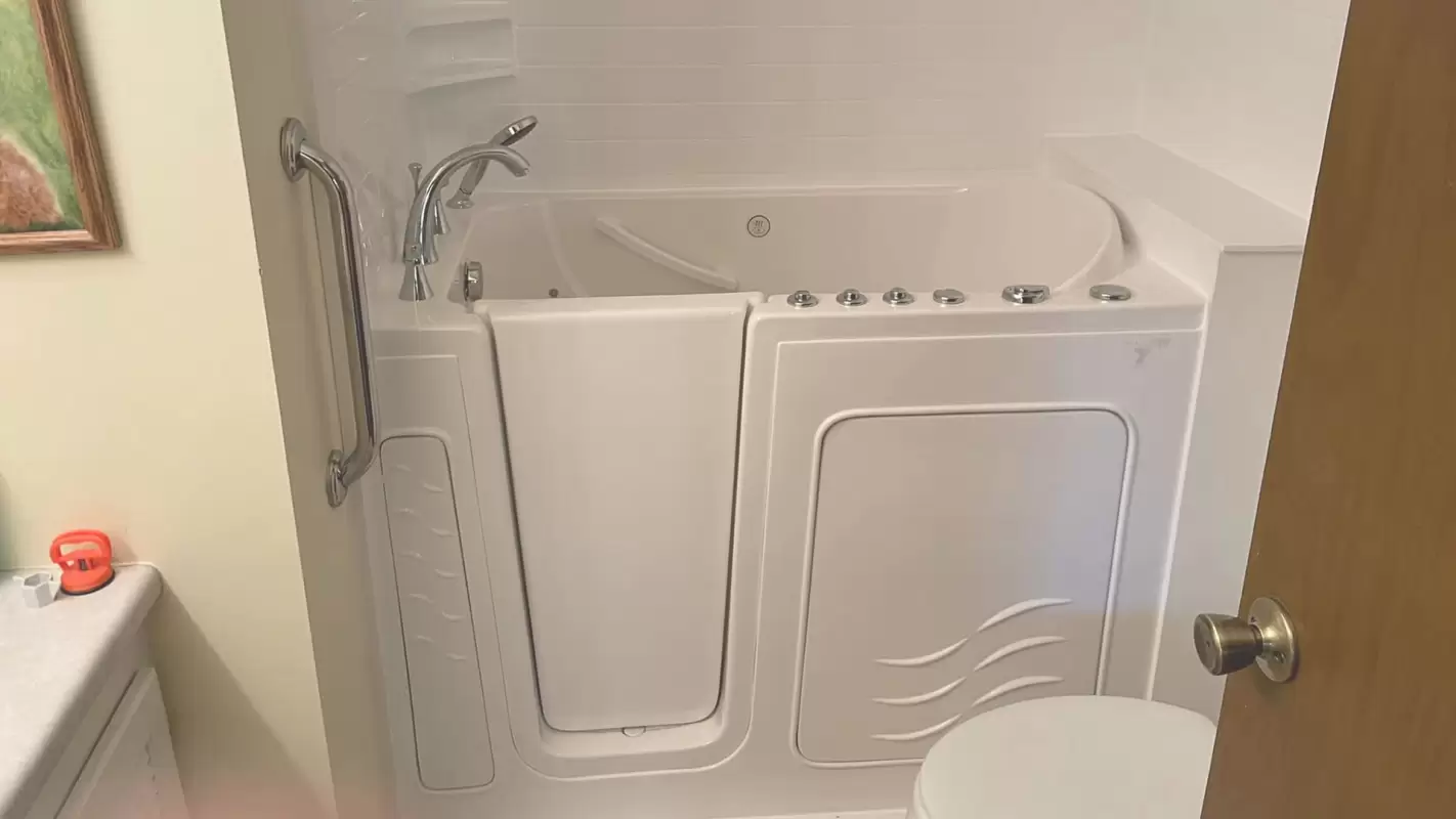 Let Us Install Perfect Walk-In Bathroom Tubs!