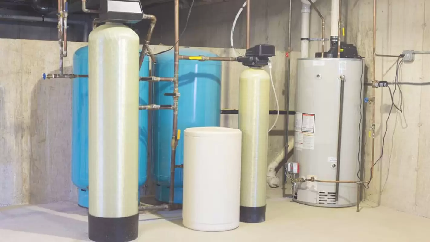 Say goodbye to the hard water with the best Water softener installation